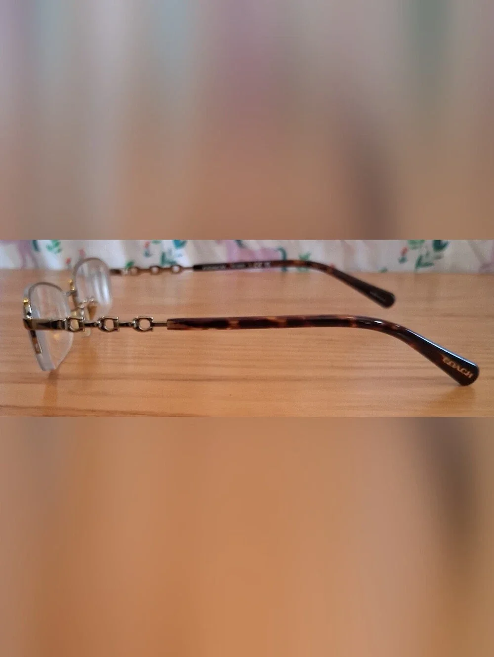 EUC Vintage Y2K Coach 9005 Tortoise Signature Everyday Reading Glasses Frames